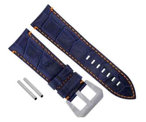 panerai 22mm strap replica leather|panerai watch bands uk.